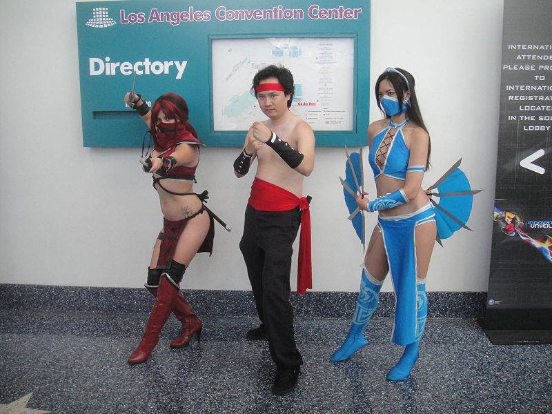 MORTAL KOMBAT COSPLAY E3 2012